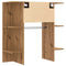 vidaXL Hallway Cabinet Artisan Oak 97.5x37x99 cm Engineered Wood