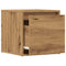 vidaXL Box Drawer Artisan Oak 40.5x40x40 cm Engineered Wood