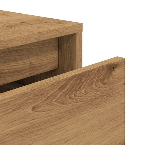 vidaXL Box Drawer Artisan Oak 40.5x40x40 cm Engineered Wood