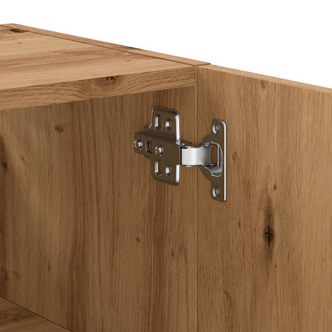vidaXL Wall Cabinet Artisan Oak 60x31x70 cm Engineered Wood