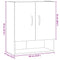 vidaXL Wall Cabinet Artisan Oak 60x31x70 cm Engineered Wood