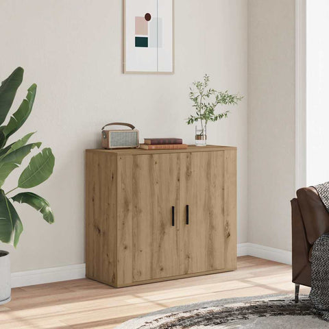 vidaXL Sideboard Artisian Oak 80x33x70 cm Engineered Wood