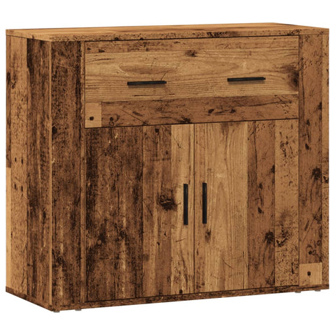 vidaXL Sideboard Old Wood 80x33x70 cm Engineered Wood