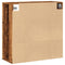 vidaXL Wall Cabinet Old Wood 80x33x80 cm Engineered Wood