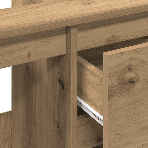 vidaXL Sink Cabinet Artisan Oak 65x33x60 cm Engineered Wood