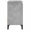 vidaXL Sink Cabinet Concrete Grey 65x33x60 cm Engineered Wood