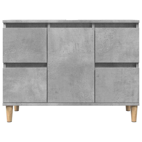vidaXL Sink Cabinet Concrete Grey 80x33x60 cm Engineered Wood