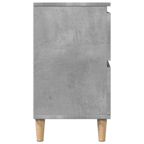 vidaXL Sink Cabinet Concrete Grey 80x33x60 cm Engineered Wood