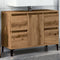 vidaXL Sink Cabinet Artisan Oak 80x33x60 cm Engineered Wood