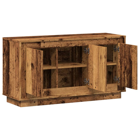 vidaXL Sideboard Old Wood 102x35x55 cm Engineered Wood