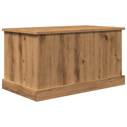 vidaXL Storage Box Artisan Oak 70x40x38 cm Engineered Wood