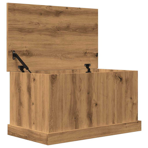 vidaXL Storage Box Artisan Oak 70x40x38 cm Engineered Wood