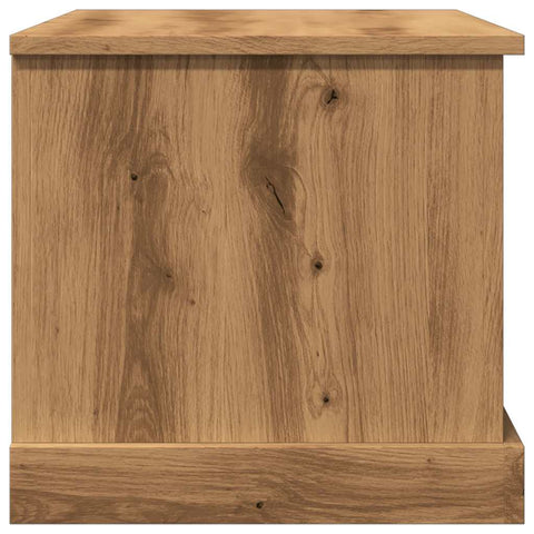 vidaXL Storage Box Artisan Oak 70x40x38 cm Engineered Wood