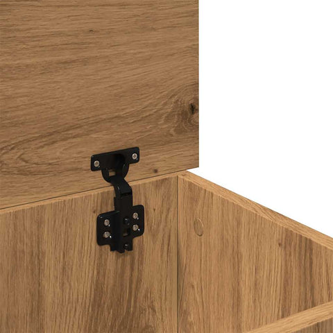 vidaXL Storage Box Artisan Oak 70x40x38 cm Engineered Wood