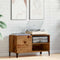 vidaXL Record Cabinet Old Wood 84.5x38x48 cm Engineered Wood