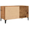 vidaXL Record Cabinet Old Wood 84.5x38x48 cm Engineered Wood