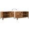vidaXL Record Cabinet Old Wood 84.5x38x48 cm Engineered Wood