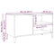 vidaXL Record Cabinet Old Wood 84.5x38x48 cm Engineered Wood