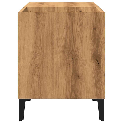 vidaXL Record Cabinet Artisan Oak 84.5x38x48 cm Engineered Wood