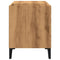 vidaXL Record Cabinet Artisan Oak 84.5x38x48 cm Engineered Wood