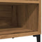 vidaXL Record Cabinet Artisan Oak 84.5x38x48 cm Engineered Wood