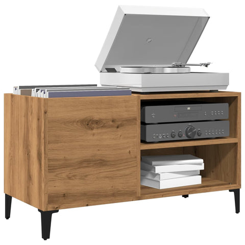 vidaXL Record Cabinet Artisan Oak 84.5x38x48 cm Engineered Wood