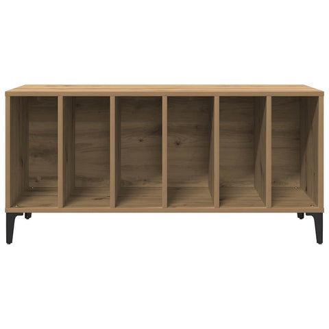 vidaXL Record Cabinet Artisan Oak 100x38x48 cm Engineered Wood