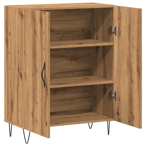 vidaXL Sideboard Artisan Oak 69.5x34x90 cm Engineered Wood