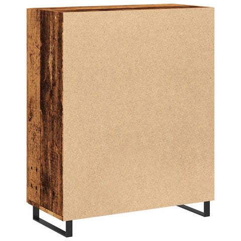 vidaXL Sideboard Old Wood 69.5x34x90 cm Engineered Wood