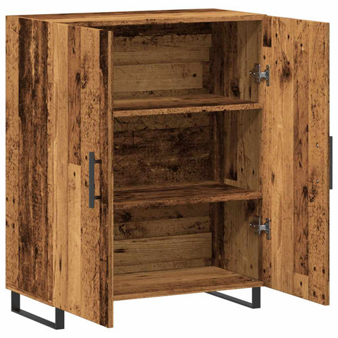 vidaXL Sideboard Old Wood 69.5x34x90 cm Engineered Wood