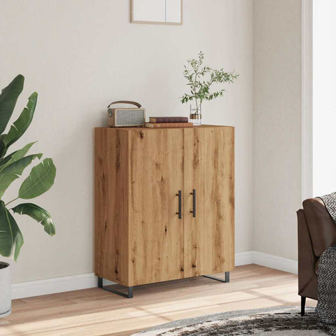 vidaXL Sideboard Artisan Oak 69.5x34x90 cm Engineered Wood