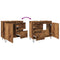 vidaXL Sink Cabinet Old Wood 65x33x60 cm Engineered Wood