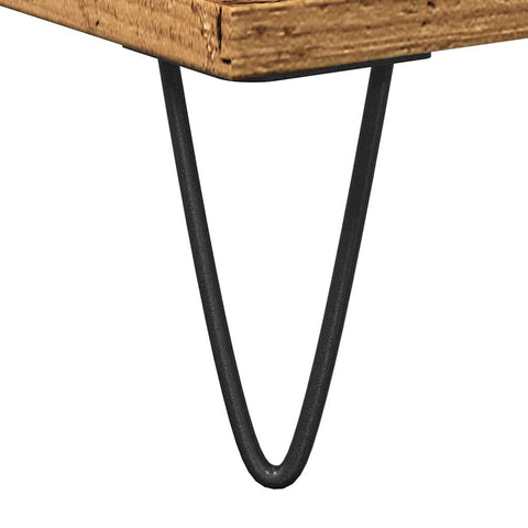 vidaXL Sink Cabinet Old Wood 65x33x60 cm Engineered Wood