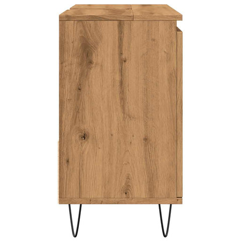 vidaXL Sink Cabinet Artisan Oak 65x33x60 cm Engineered Wood