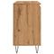 vidaXL Sink Cabinet Artisan Oak 65x33x60 cm Engineered Wood