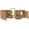 vidaXL Sink Cabinet Artisan Oak 65x33x60 cm Engineered Wood