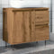 vidaXL Sink Cabinet Artisan Oak 65x33x60 cm Engineered Wood