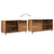 vidaXL Record Cabinet Old Wood 84.5x38x48 cm Engineered Wood