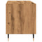 vidaXL Record Cabinet Artisan Oak 84.5x38x48 cm Engineered Wood