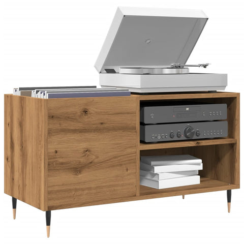 vidaXL Record Cabinet Artisan Oak 84.5x38x48 cm Engineered Wood
