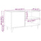 vidaXL Record Cabinet Old Wood 84.5x38x48 cm Engineered Wood