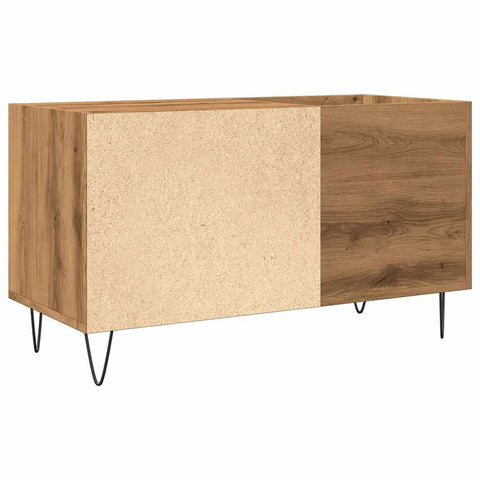 vidaXL Record Cabinet Artisan Oak 84.5x38x48 cm Engineered Wood