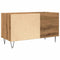 vidaXL Record Cabinet Artisan Oak 84.5x38x48 cm Engineered Wood