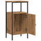 vidaXL Bedside Cabinet Artisan Oak 41x31x80 cm Engineered Wood
