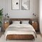 vidaXL Bedside Cabinets 2 pcs Artisan Oak 41x31x80 cm Engineered Wood