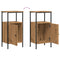 vidaXL Bedside Cabinets 2 pcs Artisan Oak 41x31x80 cm Engineered Wood
