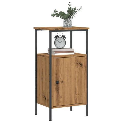 vidaXL Bedside Cabinets 2 pcs Artisan Oak 41x31x80 cm Engineered Wood