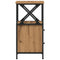 vidaXL Bedside Cabinet Artisan Oak 34x35.5x70 cm Engineered Wood