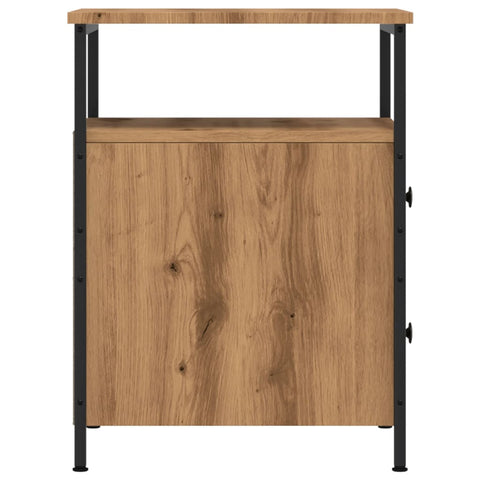 vidaXL Bedside Cabinet Artisan Oak 44x45x60 cm Engineered Wood