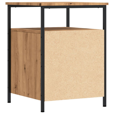 vidaXL Bedside Cabinet Artisan Oak 44x45x60 cm Engineered Wood